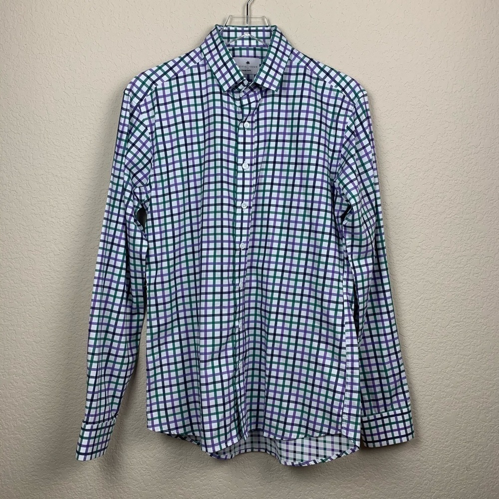 PACIFIC ISSUE Plaid Button Up Shirt